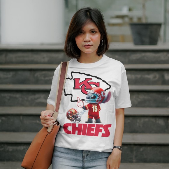 Kansas City Chiefs Tshirt - Patrick Mahomes - KC - Stitch - Superbowl tshirt - Picture 5 of 10